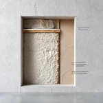 Фото по теме: Как сделать звукоизоляцию межкомнатных перегородок из газобетона