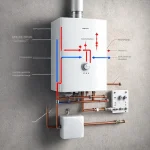 Фото по теме: Как правильно подключить настенный газовый котел к системе отопления