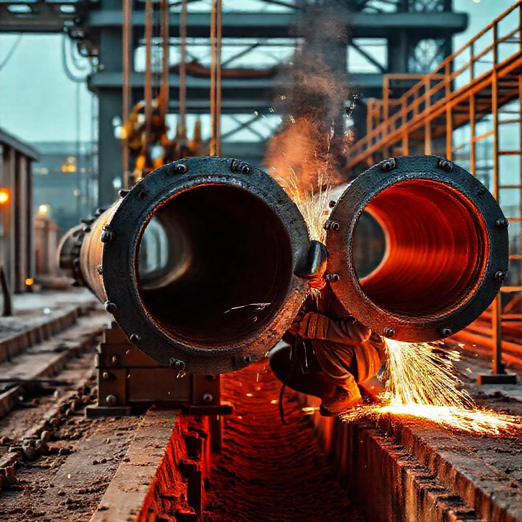 Особенности монтажа стальных газовых труб на сварных соединениях Иллюстрация к статье: Особенности монтажа стальных газовых труб на сварных соединениях